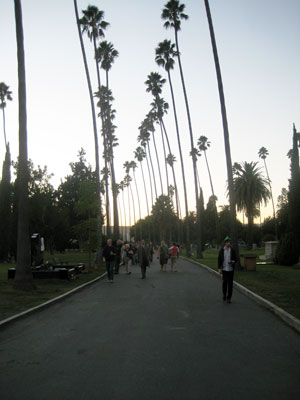 Hollywood Forever Cemetery, Los Angeles, États-Unis, nov. 2009 Hollywood Forever Cemetery