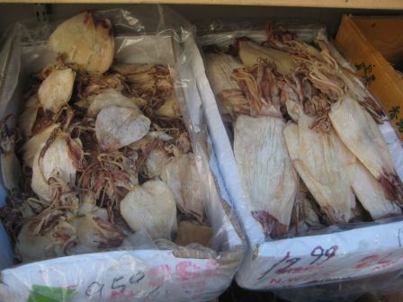 Dried octopus